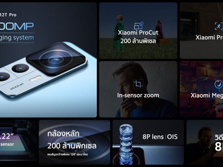 Make Moments Mega ให้เด่นชัดกว่าใครด้วยกล้อง 200MP บน Xiaomi 12T Series