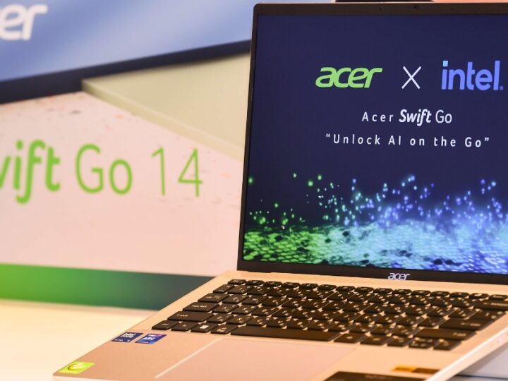 เอเซอร์เปิดตัว Acer Swift Go series โปรเซสเซอร์รุ่นล่าสุดจาก Intel® Core™ Ultra มาพร้อม AI