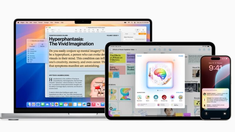 ทำความรู้จัก Apple Intelligence คุณสมบัติฉลาดๆ สำหรับ iPhone iPad และ Mac ที่ทำทุกอย่างให้คุณง่ายขึ้น