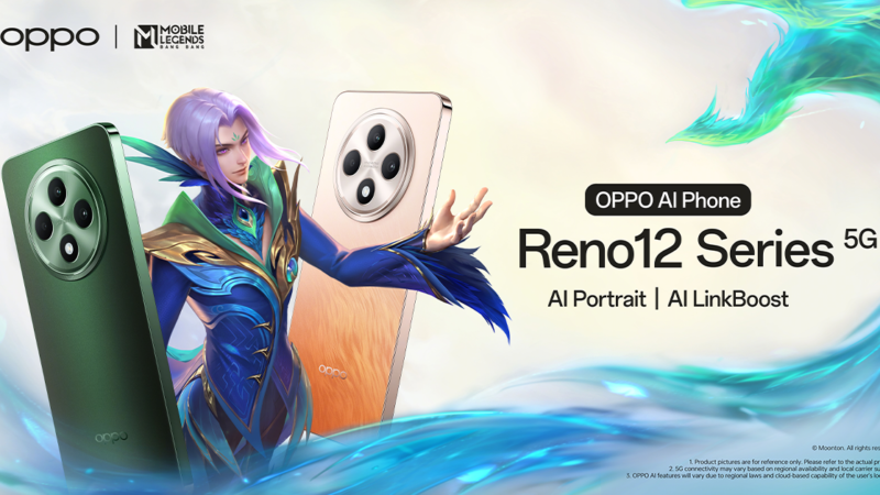 OPPO จับมือ Mobile Legends: Bang Bang เผยสุดยอดประสิทธิภาพ การเล่นเกมของ OPPO Reno12 Series 5G