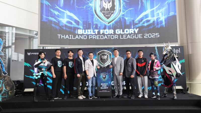 เอเซอร์ ร่วมกับ อินเทล จัดทัวร์นาเมนต์ Thailand Predator League 2025 เกม VALORANT ชิงเงินรางวัลมูลค่ารวมกว่า 250,000 บาท