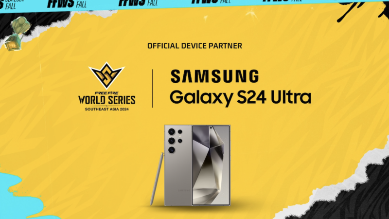 Galaxy S24 Ultra จะเป็นโทรศัพท์มือถือที่ถูกใช้ในการแข่ง Free Fire World Series (FFWS)