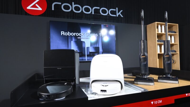 Roborock เปิดตัวหุ่นยนต์ดูดฝุ่นและถูพื้นรุ่นใหม่ 4 รุ่น