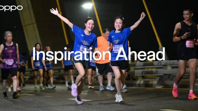 OPPO จับมือ Bangkok Marathon 2024 ร่วมจุดประกายแรงบันดาลใจ Inspiration Ahead ปลดปล่อยพลังสู่เส้นชัยแห่งการก้าวข้ามขีดจำกัด